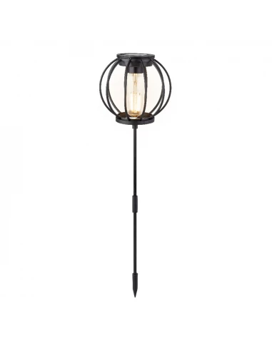 Ensemble De 3 Lumières De Jardin Solaires Ø13x43cm 3lensemble De 3 Lumières De Jardin Solaires. 2 Piquets Et 1 Lampe De Table 3