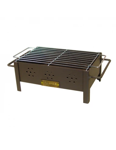 Table De Barbecue Avec Grille Zince 31x21x14cm Imex El Zorro