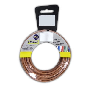 Bobine Fil Électrique Flexible 6mm Marron Sans Halogène 25m