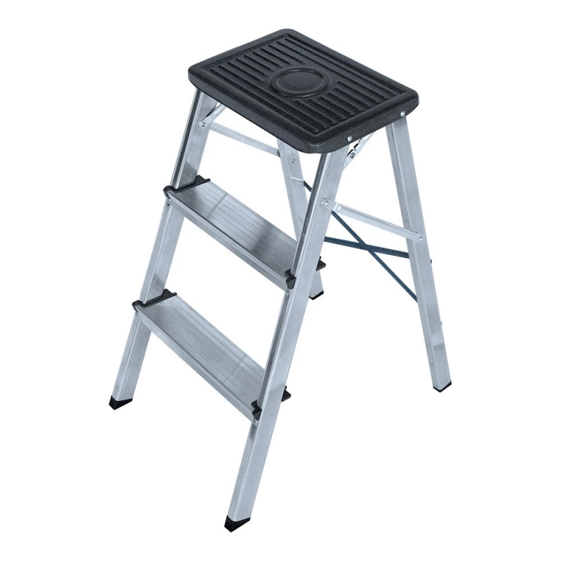 Tabouret En Aluminium 3 Marches Selon Une En 14183 Edm