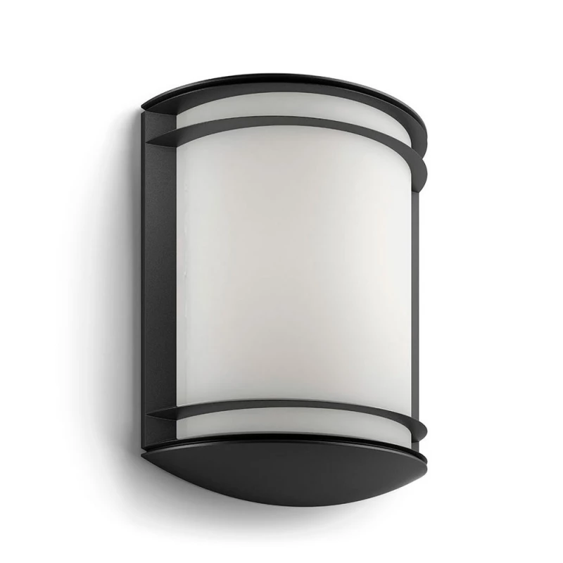 Applique Murale Led 6w 600lm 4.000k Antelope Noir Philips