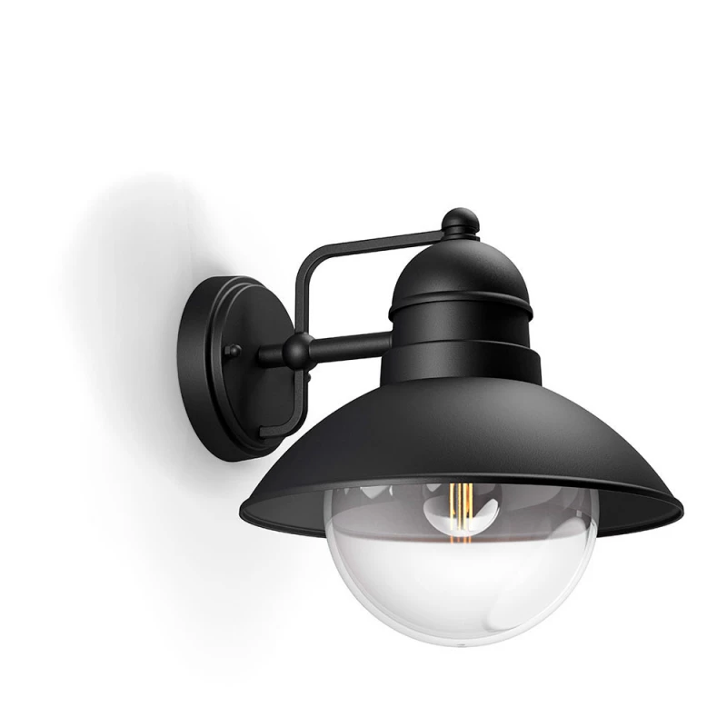 Applique E27 Noir Hoverfly Philips