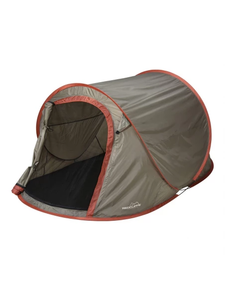 Tente De Campagne 120x200x95cm Couleur Brun Redcliffs