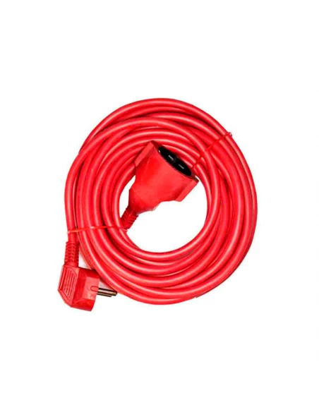Rallonge Électrique T/Tl 25m 3x1,5mm Flexible Rouge Edm