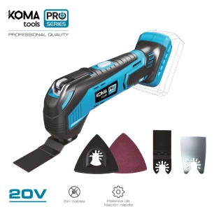 Multitool 20v (SANS Batterie Et ??CHARGEUR) 31.3x11cm Koma Tools Pro Series Battery