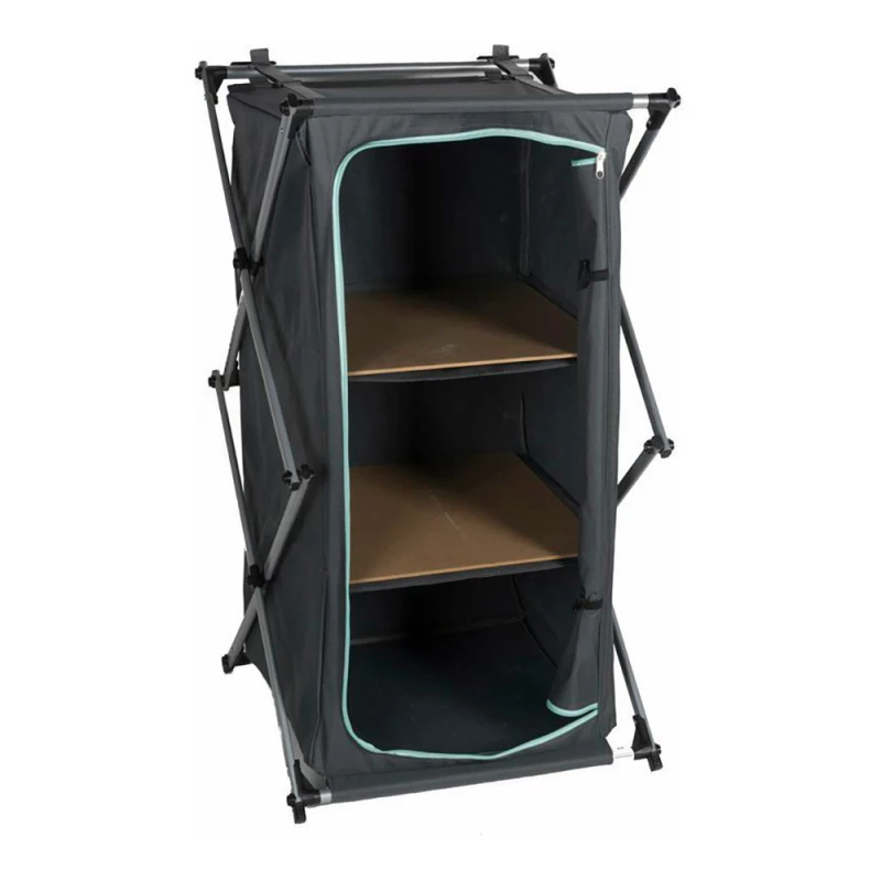 Armoire De Camping Avec Étagères 53x49x95cm. Camp Actif