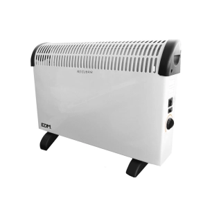 Convecteur 2000w Turbo Thermostat Reglable Edm