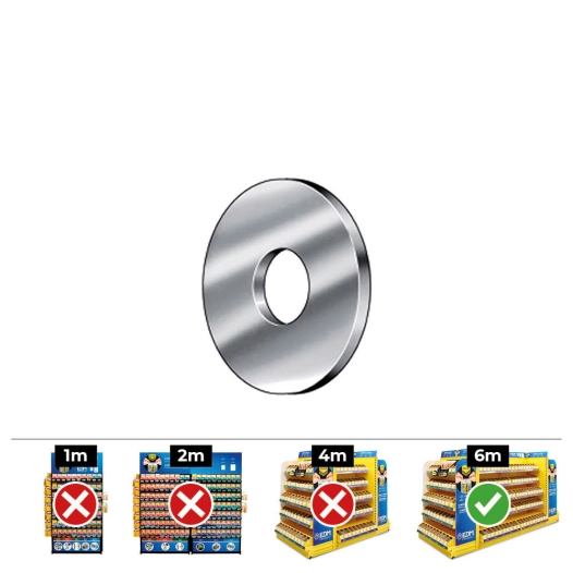 Rondelle Carrosserie Din 9021 12 Zinc Plat. Boîte 100 Uni. Celo