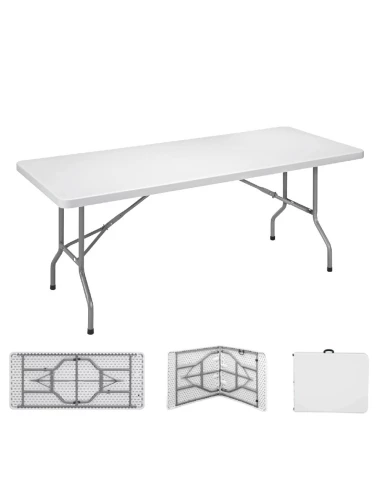 Table Pliante 180x74x74cm Tube Ø22x1.0mm Edm