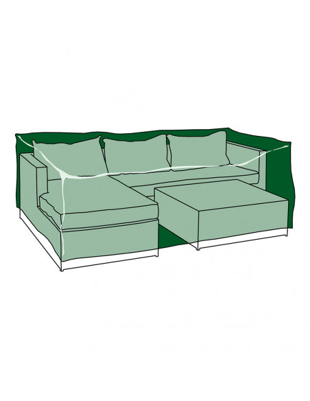 Housse Chaiselonge Table Protection Extérieure Renforcée - ALTADEX