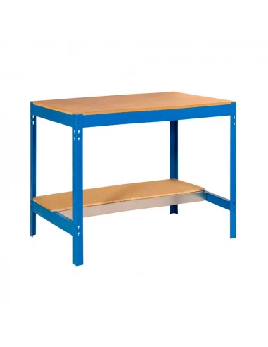 Etabli SIMONWORK BT0 900x600 BLEU/BOIS BLEU/BOIS 842x910x610 - SIMONRACK