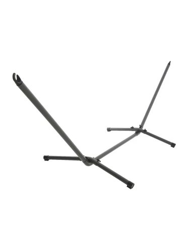 Structure En Fer Pour Hamac D'exterieur 93x300x105cm Couleur Anthracite