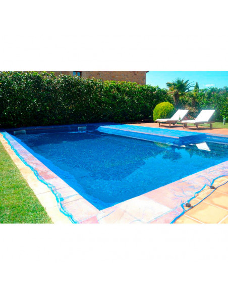 Maille Couverture Piscine 7x7m Protection efficace contre les feuilles - FUN AND GO