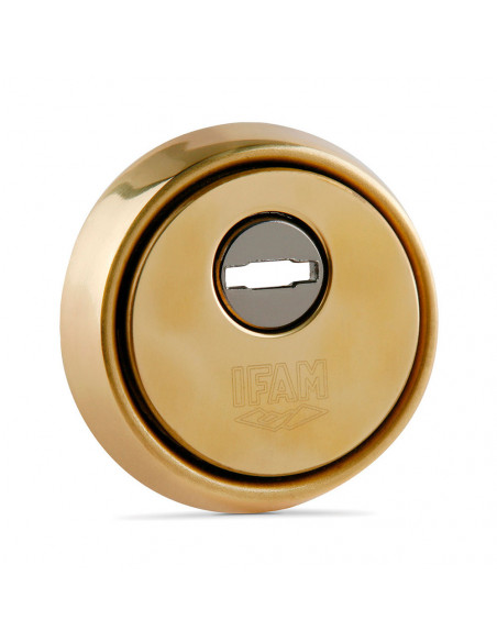 Bouclier Es610l. Finition Laiton. Ø64mm. Ifam