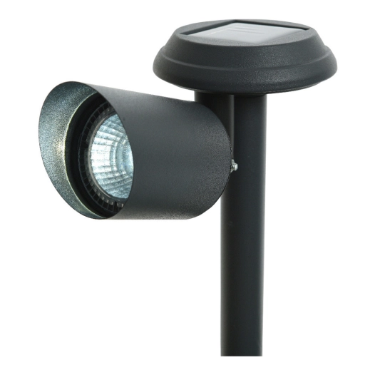 Projecteur Solaire Led Jardin Pieu 3lm 6400k 45° 10x17x25.5cm