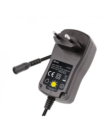 Alimentation Électronique 12v 1500 Mah 7.2w Avec Sélecteur Réglable De 3v À 12v