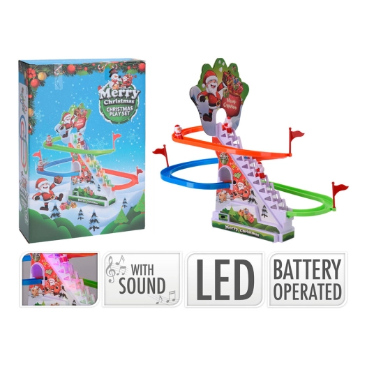 Scène De Noël Pour Enfants Avec Mouvement