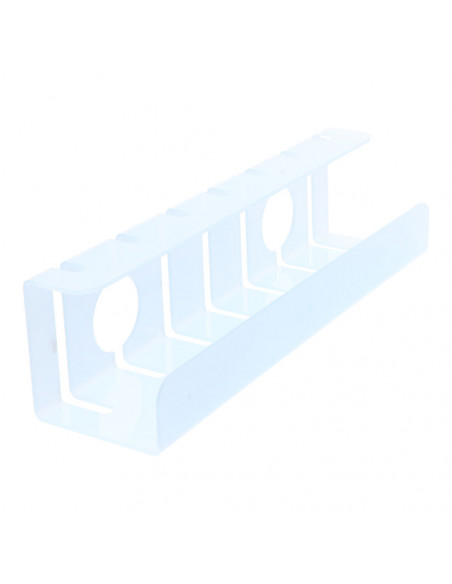 Presse-Étoupe Méthacrylate Desktop Gestion câbles transparente bureau - COMPOSSAR