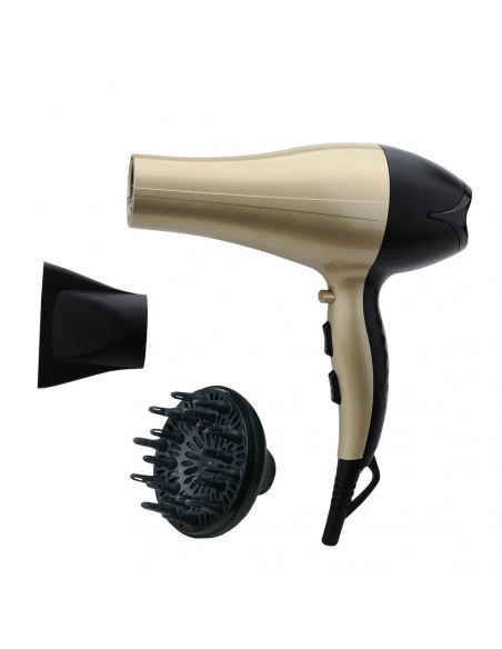 Sèche-Cheveux Ionique EDM Puissance ionique, diffuseur, concentrateur - EDM