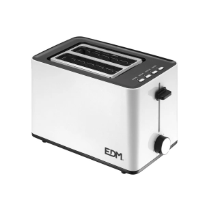 Grille-Pain Double Fente ''WHITE Desing'' 850w 25x16x18,5cm Edm