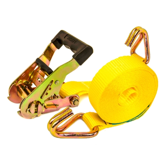 Sangle À Cliquet Ergonomique 35mm 5,5+0,5m Avec Crochet Ferme 027,046,035,108 Ponsa