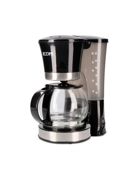 Cafetière Filtre Électrique 12 Tasses 800w 16x23,5x29,5cm Edm