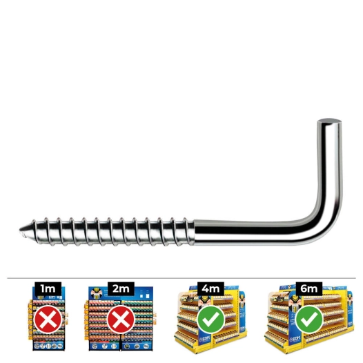 Clou En Angle Din Alr 4 80 Zinc Plat. Boîte 250 Uni. Celo