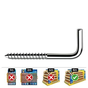 Clou Angle Din Alr 4,5 70 Zinc Plat. Boîte 250 Uni. Celo