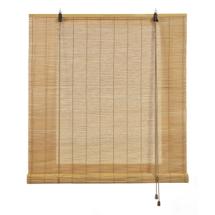 Etagere Roulante Bambou Ocre Mangue 90x175cm