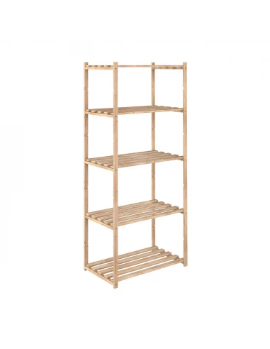 Etagere Lamellee Nature 5 Etageres Fond 40cm Astigarraga.