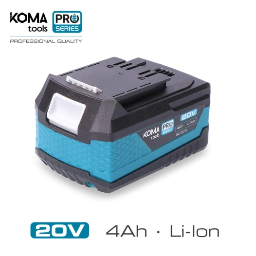 Baterrie Lithium 20v 4.0ah Koma Tools Pro Series Battery