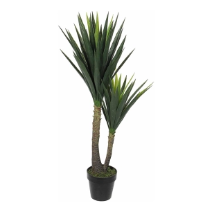Yucca Artificiel En Pot Plastique 120x60cm