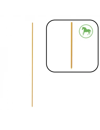Pack 50 Piquets 150cm Fibre Jaune Pastormatic
