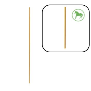 Pack 50 Piquets 150cm Fibre Jaune Pastormatic