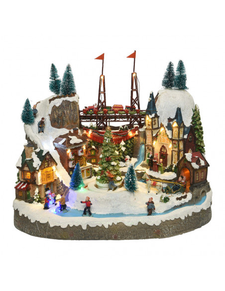 Ville De Noël 25,5x39x31,5cm 25l
