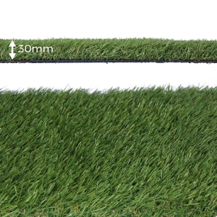 Gazon Artificiel 30mm Rouleau 2x5m Couleur Verte Modèle: Gracefull Edm