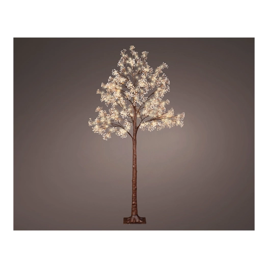 Arbre Led Gypsophila Purpurine Ip44 180cm