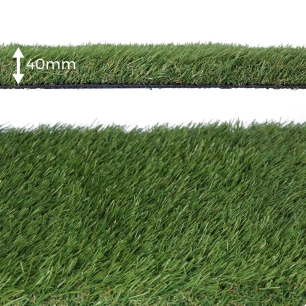 Gazon Artificiel 40mm Rouleau 2x5m Couleur Verte Modèle: Gracefull Edm