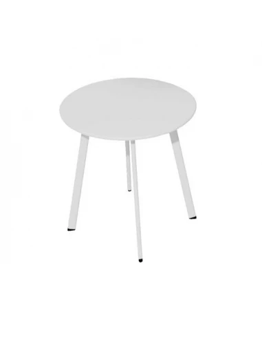 Table massai Ø 50X H 43CM - BLANC - PRO LOISIRS