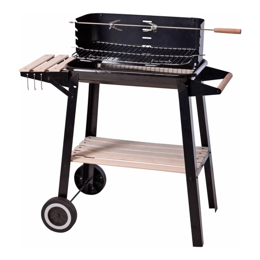 Barbecue Rectangulaire Carbone 54x34x6,5cm