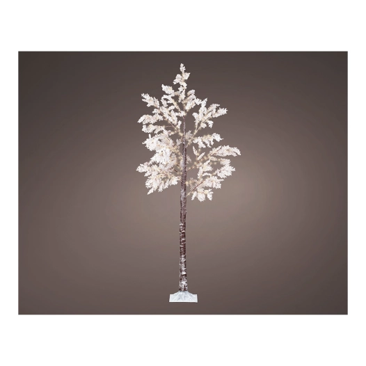 Arbre Micro Led Fleurs Blanches Ip44 210cm