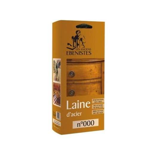 LES ANCIENS EBENISTES Laine d'acier_150g_duo - LES ANCIENS EBENISTES