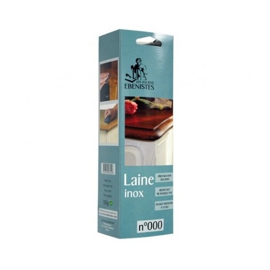 Laine d'inox 100g n000 - LES ANCIENS EBENISTES