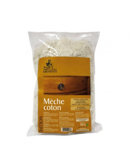 Mèche de coton 200g - LES ANCIENS EBENISTES