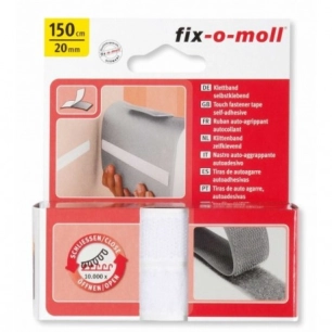 FIX-O-MOLL Ruban scratch_150cmx20mm_blanc - FIX-O-MOLL