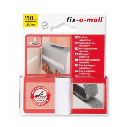 FIX-O-MOLL Ruban scratch_60cmx20mm_noir - FIX-O-MOLL