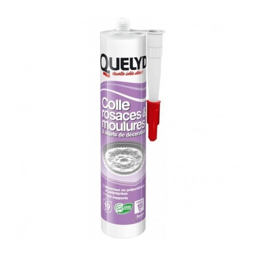 QUELYD Colle rosace & moulure_310ml - QUELYD