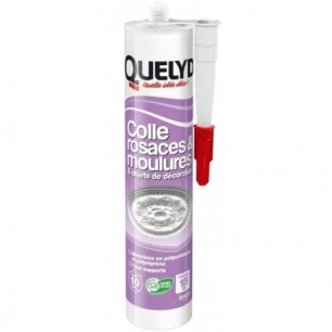 QUELYD Colle rosace & moulure_310ml - QUELYD
