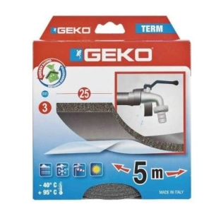 GEKO Joint adhésif tuyaux_3mmx50mmx5m_gris - GEKO