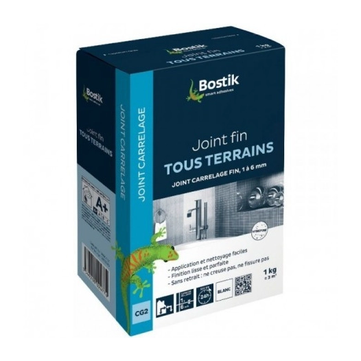 BOSTIK Joint fin_10kg_gris - BOSTIK
